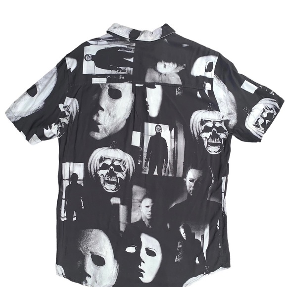 MENS MICHAEL MYERS HALLOWEEN SHIRT SIZE SMALL - Picture 3 of 4